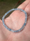 Aquamarine | Faceted | 6mm | Bead Bracelets
