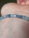 Aquamarine | Faceted | 6mm | Bead Bracelets