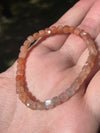Sunstone & Moonstone| Faceted | 4mm | Bead Bracelets