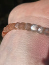 Sunstone & Moonstone| Faceted | 4mm | Bead Bracelets