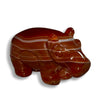 Hippo Carving | Carnelian & Sardonyx