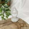 Yoga Lady Carving - White Jade