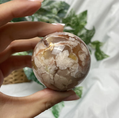 Sakura Agate Sphere