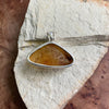 Baltic Amber Pendant | Sterling Silver