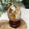 Agate with Quartz Sphere | Contains Natural Caving