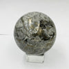 Pyrite in Agate Sphere