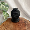 Black Obsidian Buddha Head