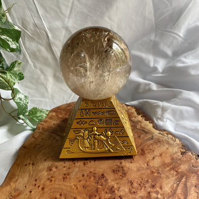 Egyptian Pyramid Sphere Stand