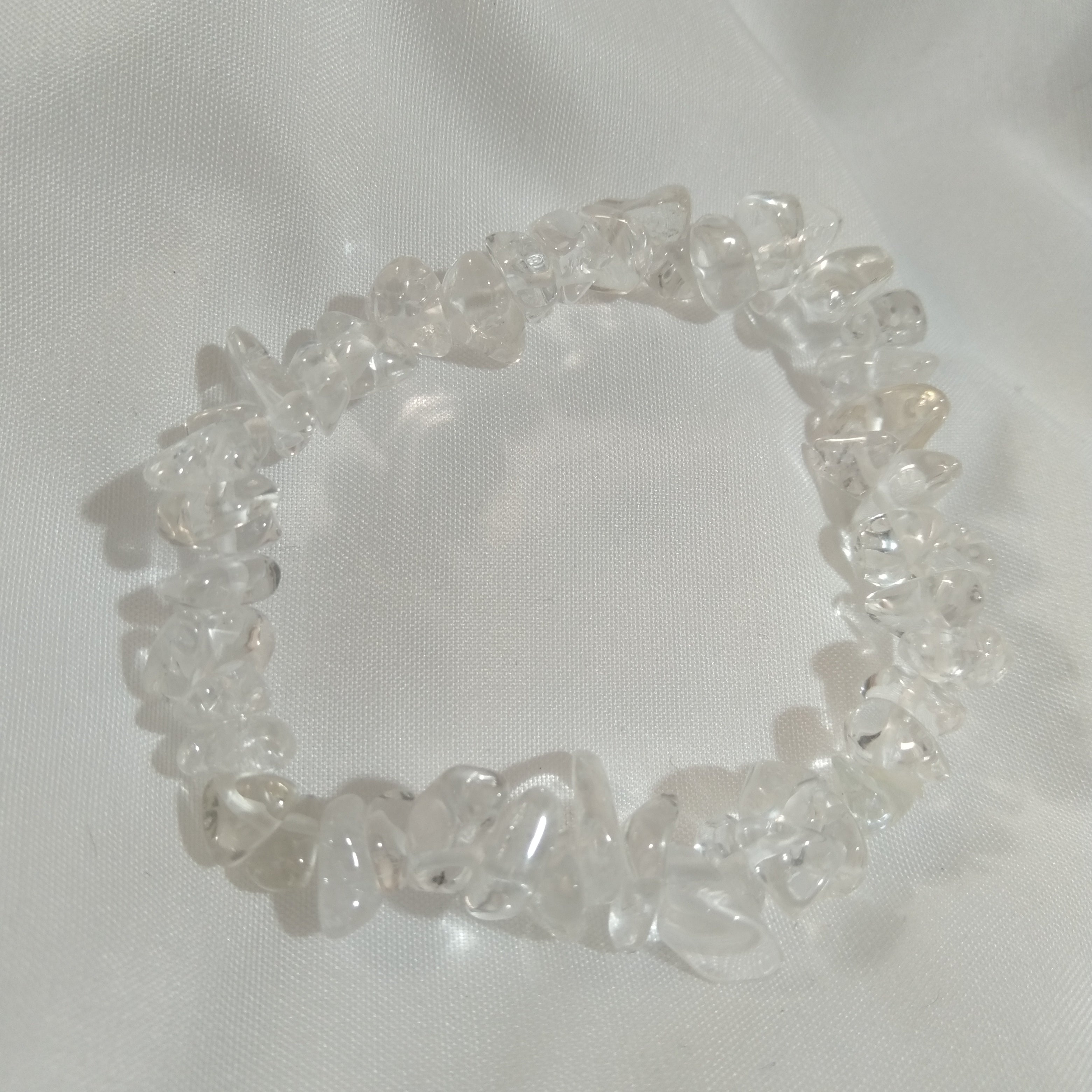 Clear Quartz Chip Bead Bracelets – Crystals and Pearls Australia