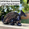 Blue Sunstone Large Flying Dragon