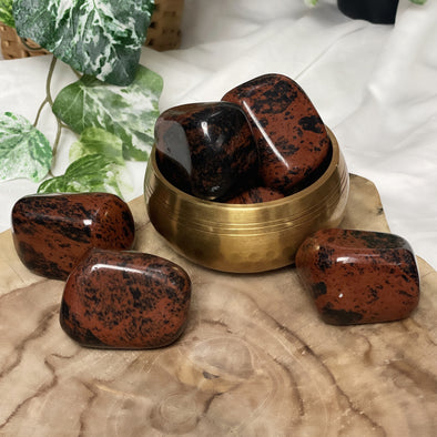 Mahogany Obsidian Mega Polished Tumblestones