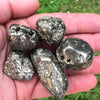 Druzy Pyrite  Tumblestones