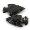 Hand Knapped Obsidian Spear Head
