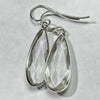 Clear Quartz | Sterling Silver Earrings | Faceted