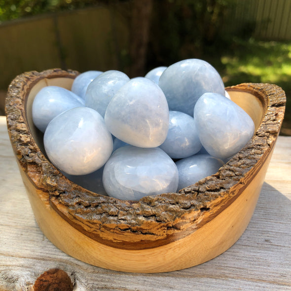 Blue Calcite Tumblestones
