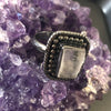 Clear Kunzite Silver Ring 8.25 (Q)