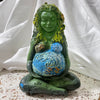 Mother Earth Green Resin Statue