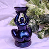 Seated Goddess Sphere Holder - Purple-Blue or Black or Bronze ✨