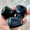 Black Agate Polished Mega Tumblestones