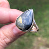 Healers Gold Sterling Silver Ring 8.25 (Q.5)