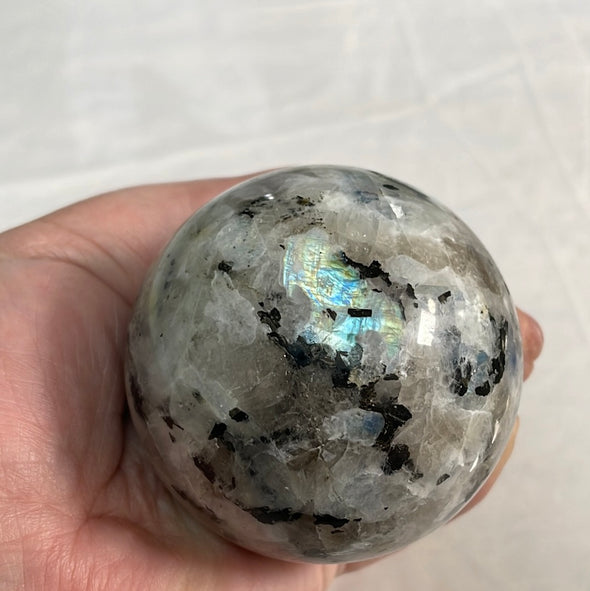 Rainbow Moonstone Sphere | Crystaluxe