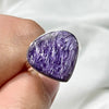 Charoite Ring | 9.25 S.5 | Sterling Silver Ring | Purple