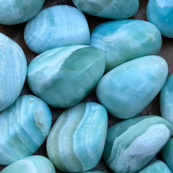 Hemimorphite Tumblestones