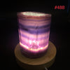 Fluorite Lamp - Rustic