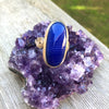 Dyed Botswana Agate Sterling Silver Ring 8.25 (Q.5)