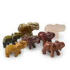 Hand Carved Mini Elephants