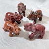 Hand Carved Mini Elephants