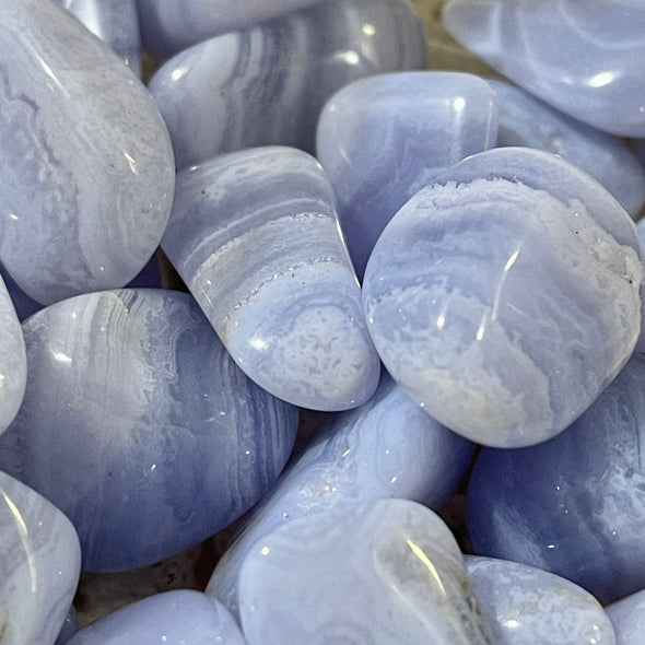 Blue Lace Agate Tumblestones Small