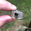 Labradorite Sterling Silver Ring 8 or P.5